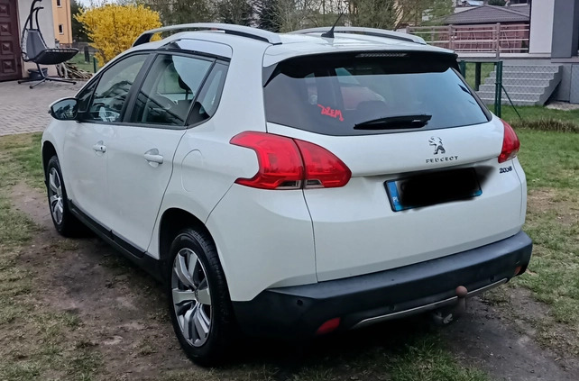 Peugeot 2008 cena 32000 przebieg: 148930, rok produkcji 2014 z Zgierz małe 11